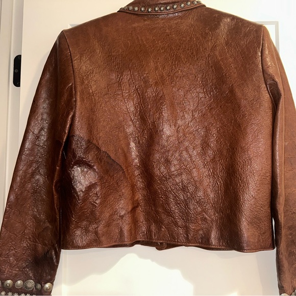 Double D Ranchwear leather jacket size S - Picture 3 of 5
